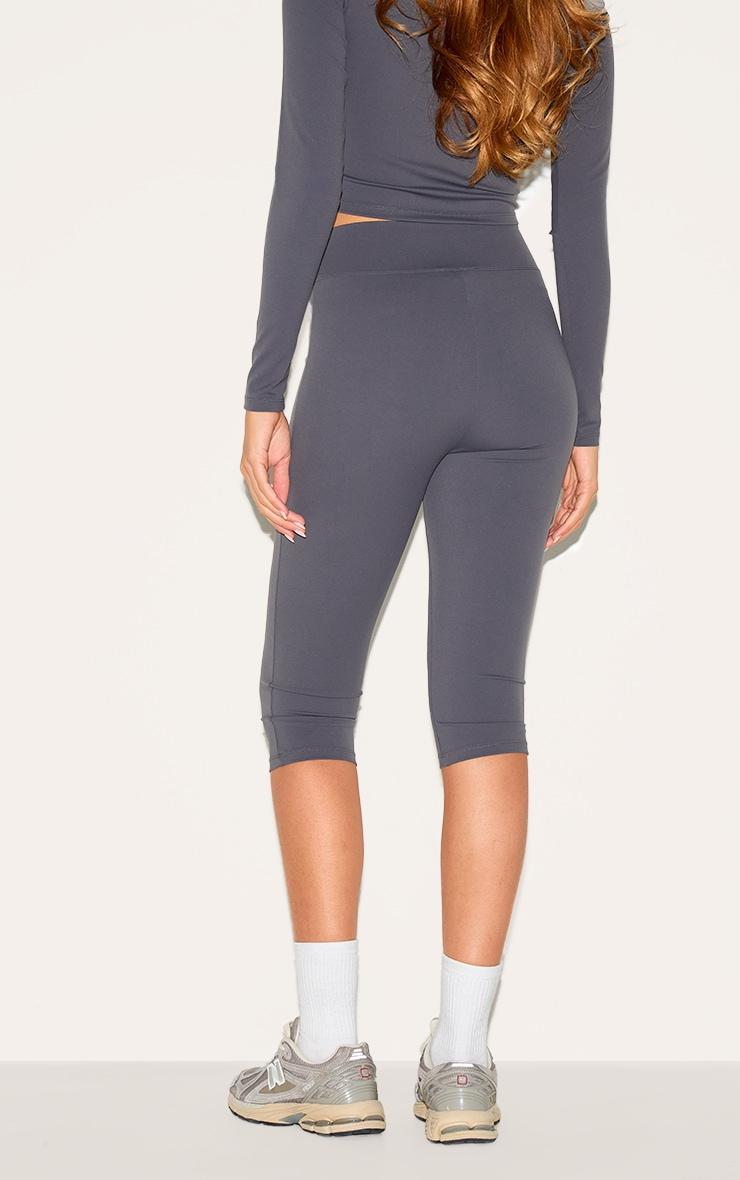 Charcoal Sculpt Pedal Pusher Leggings Product Image