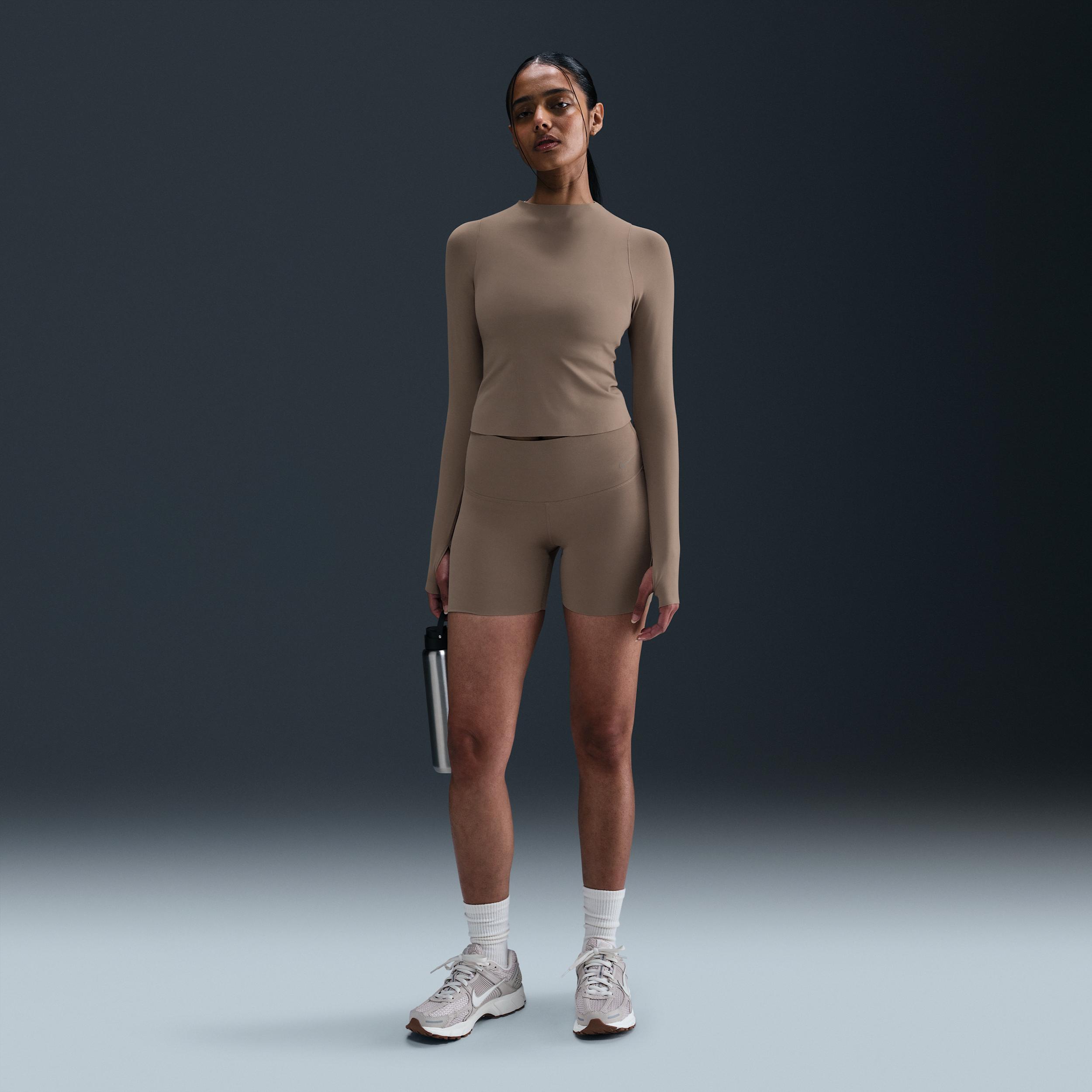 Nike Women's Zenvy Dri-FIT Long-Sleeve Top Product Image