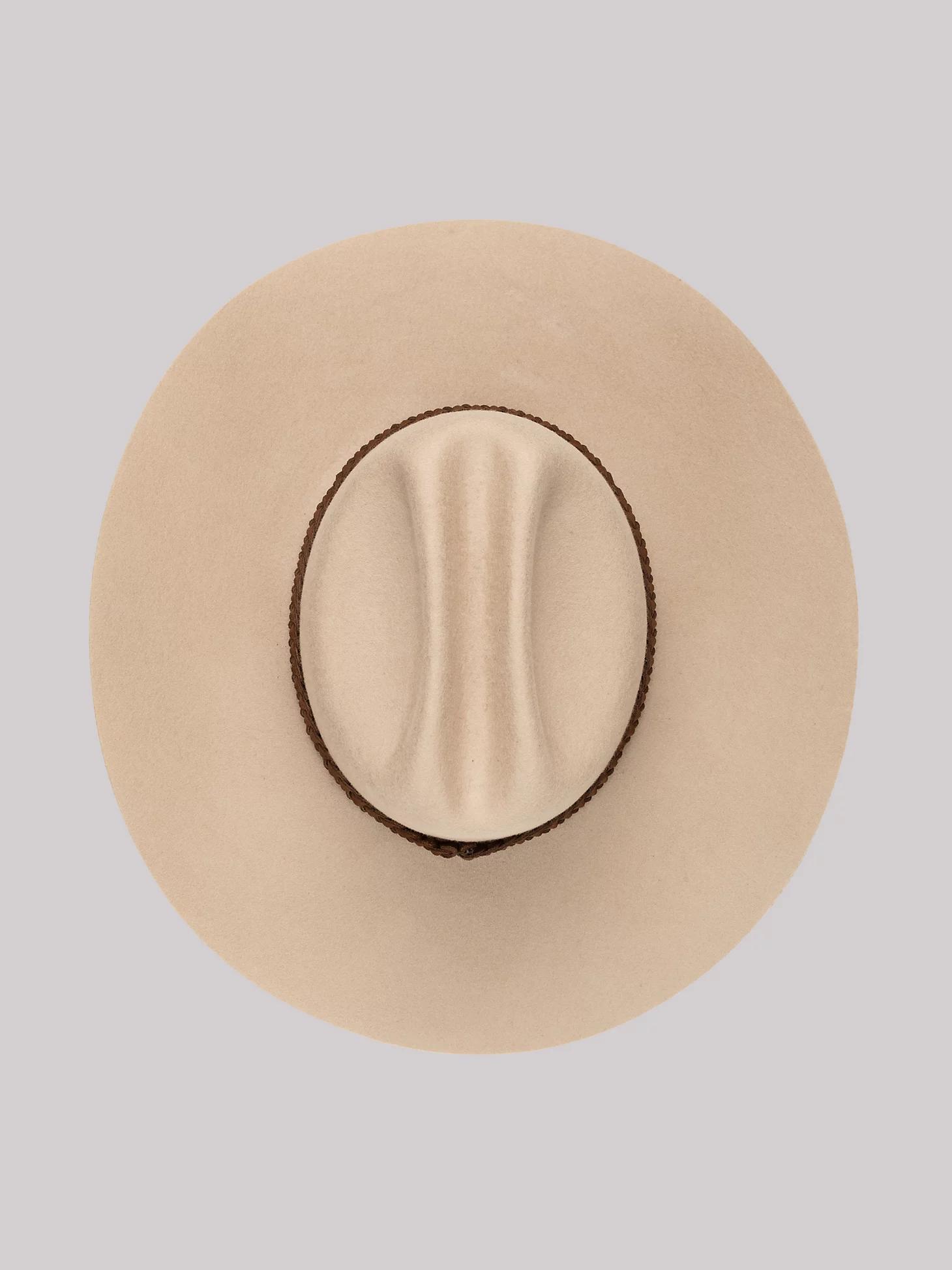Women's Suede Braid Band Cowboy Hat | Women's ACCESSORIES | Wrangler® Product Image