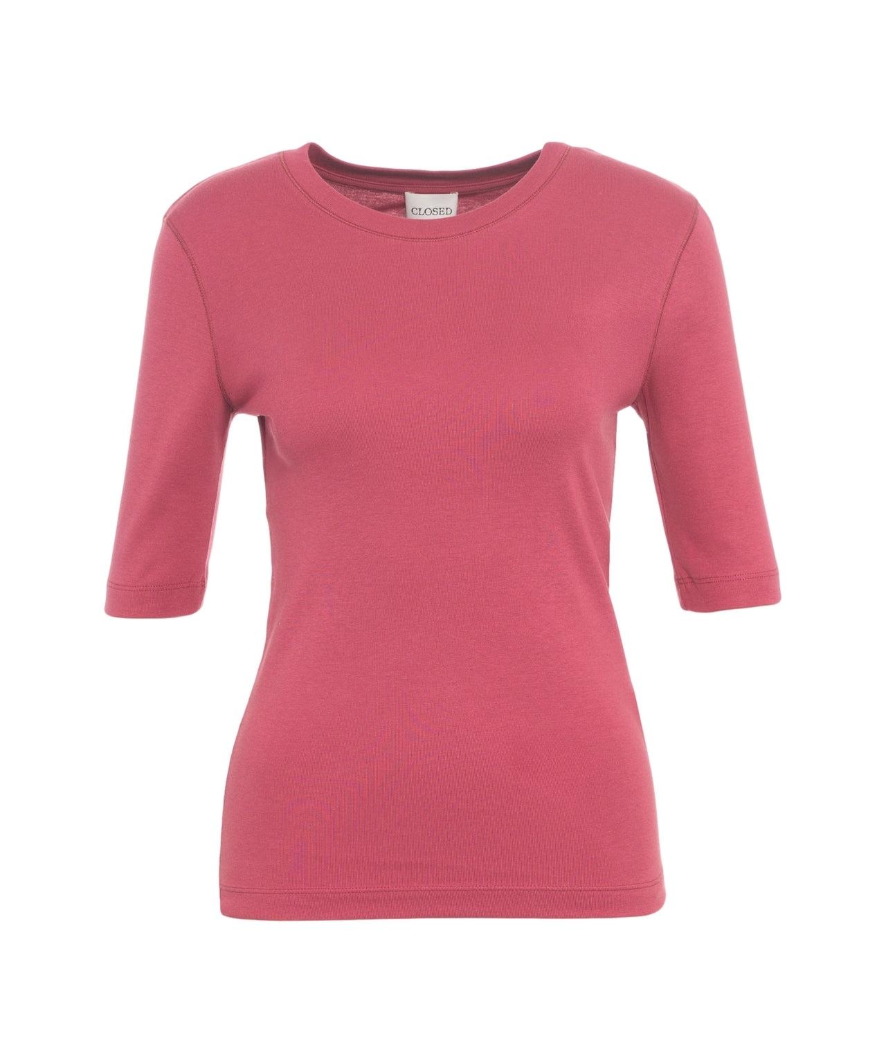 T-Shirt with Threequarter Sleeves Product Image