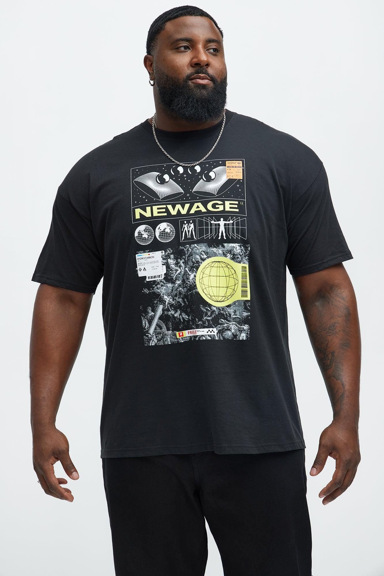 New Age Universe Short Sleeve Tee - Black Product Image