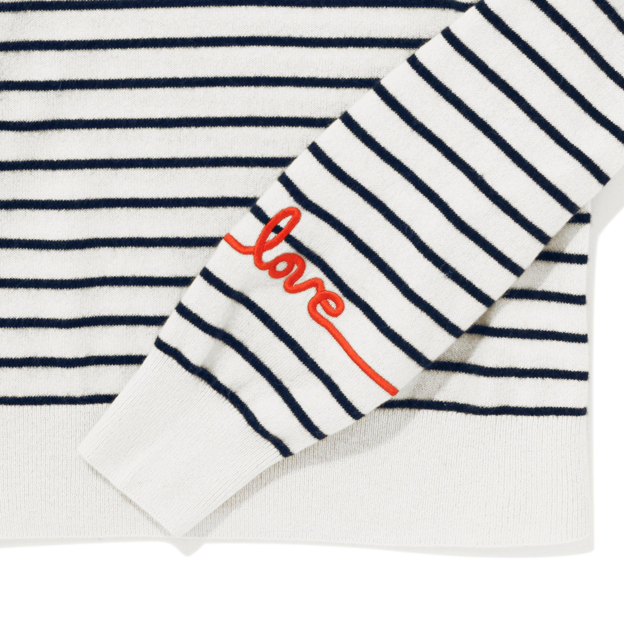 The Betty Love - Cream/Navy Product Image