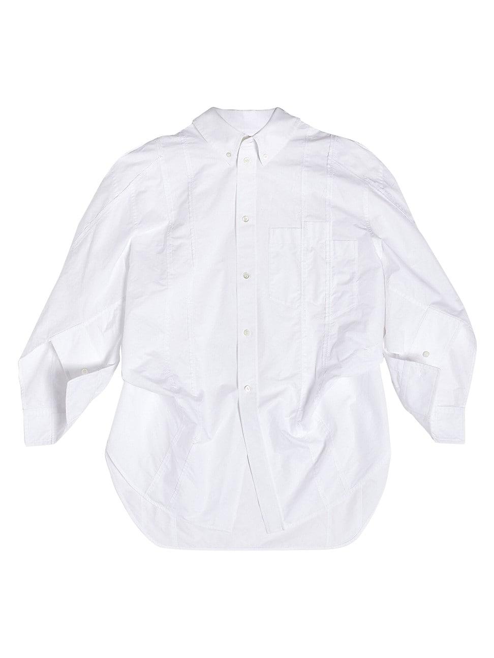 Womens Diy Twisted Sleeve Shirt Large Fit Product Image