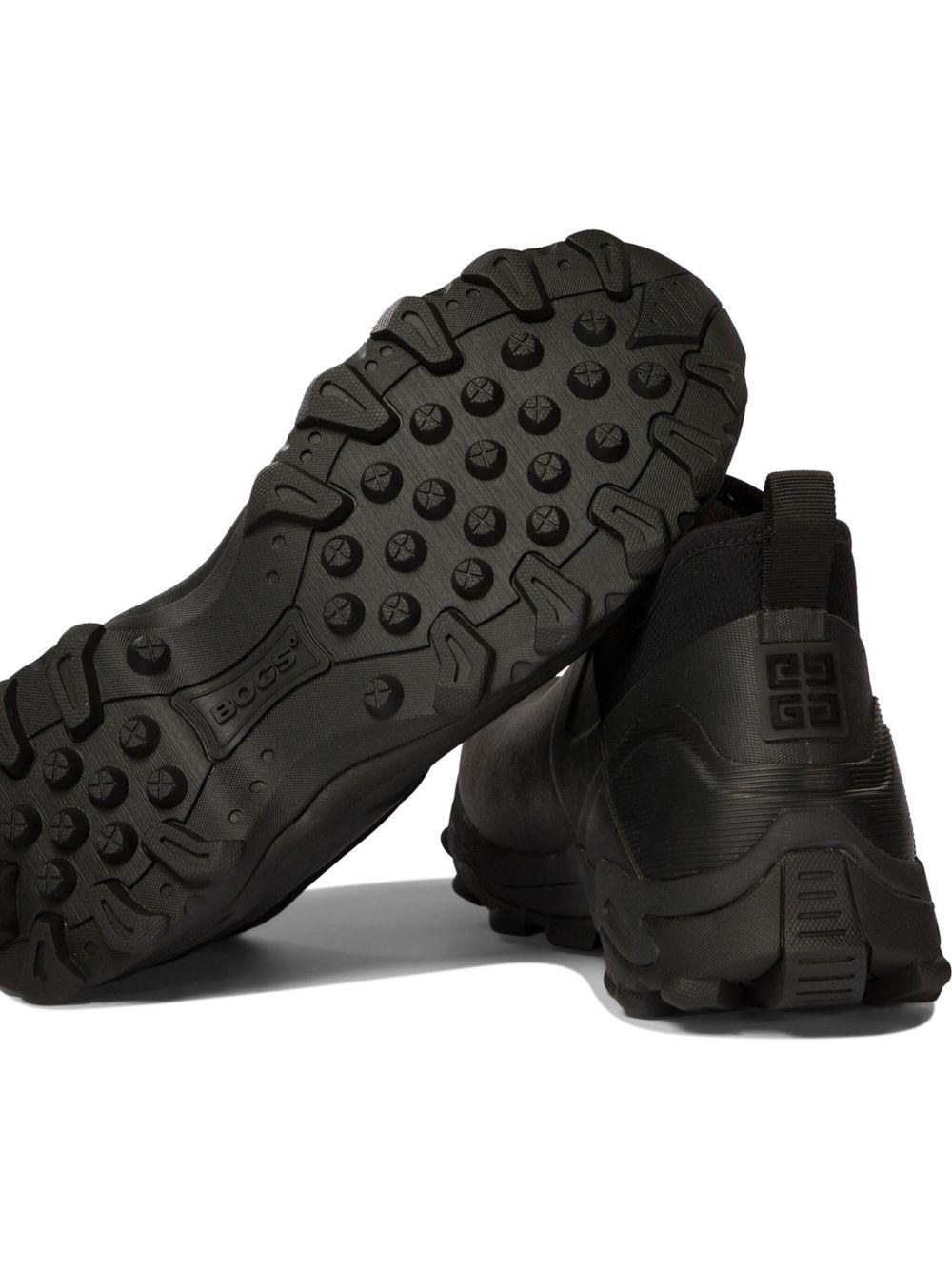 GIVENCHY Bogs Chelsea Boots In Rubber And Neoprene In Black Product Image