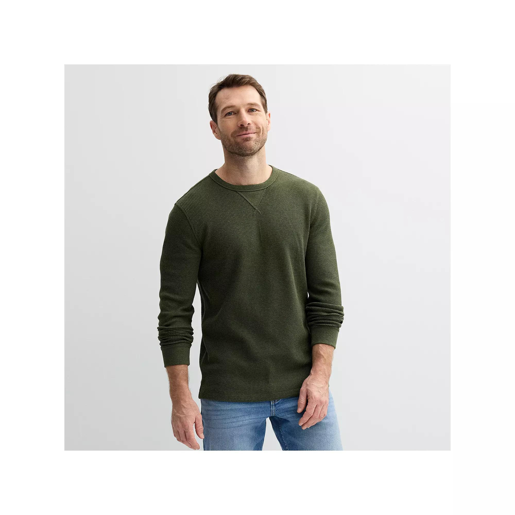 Men's Sonoma Goods For Life® The Essential Waffle Thermal Tee,  Product Image