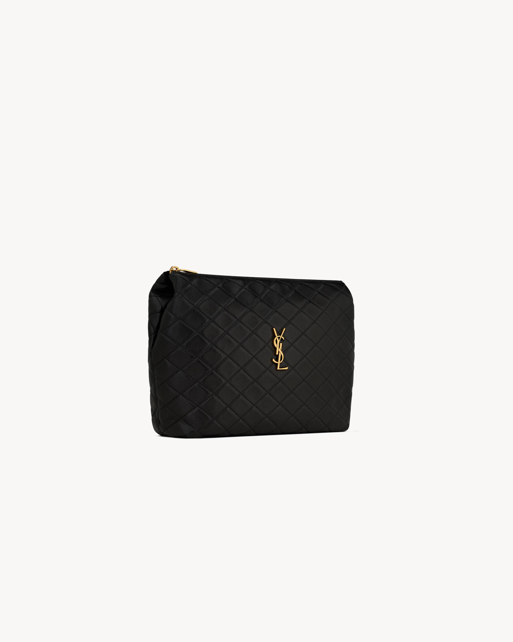 GABY COSMETIC POUCH IN LAMBSKIN Product Image