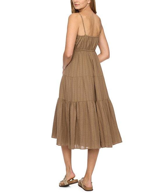 Flag and Anthem Daphne Woven Midi Dress Product Image