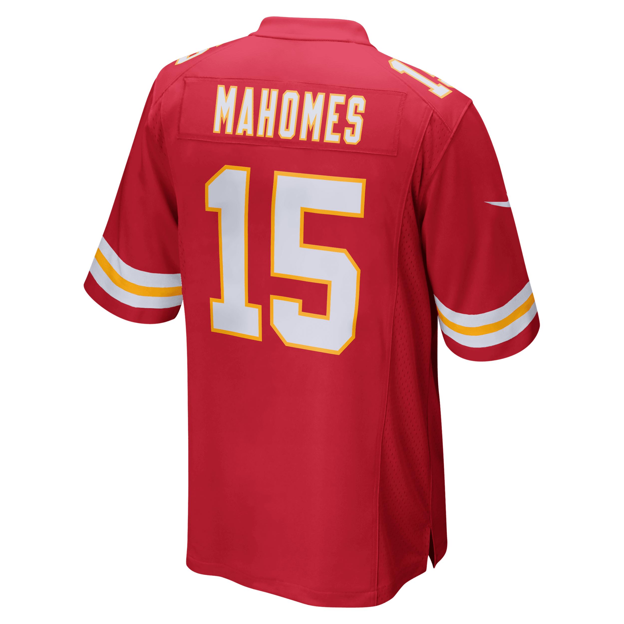 Nike Mens NFL Kansas City Chiefs (Patrick Mahomes) Game Football Jersey | 67NM2NA-KC1 Product Image