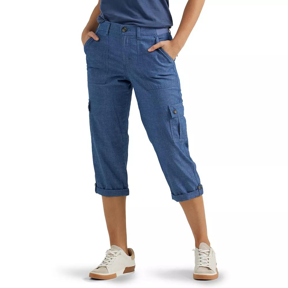 Women's Lee® Flex-To-Go Cargo Capri Pants,  Product Image