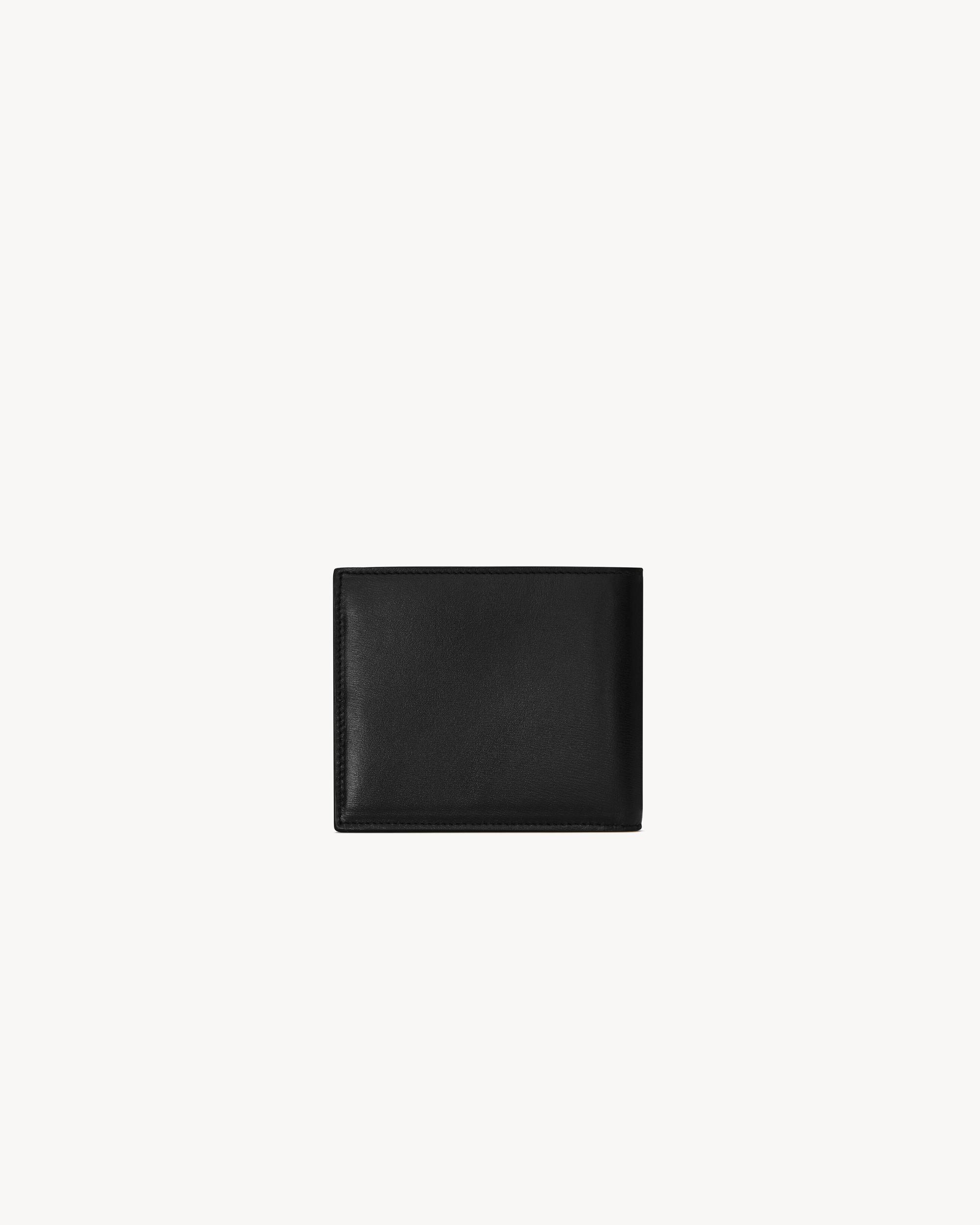 TINY CASSANDRE East/West wallet in shiny leather Product Image