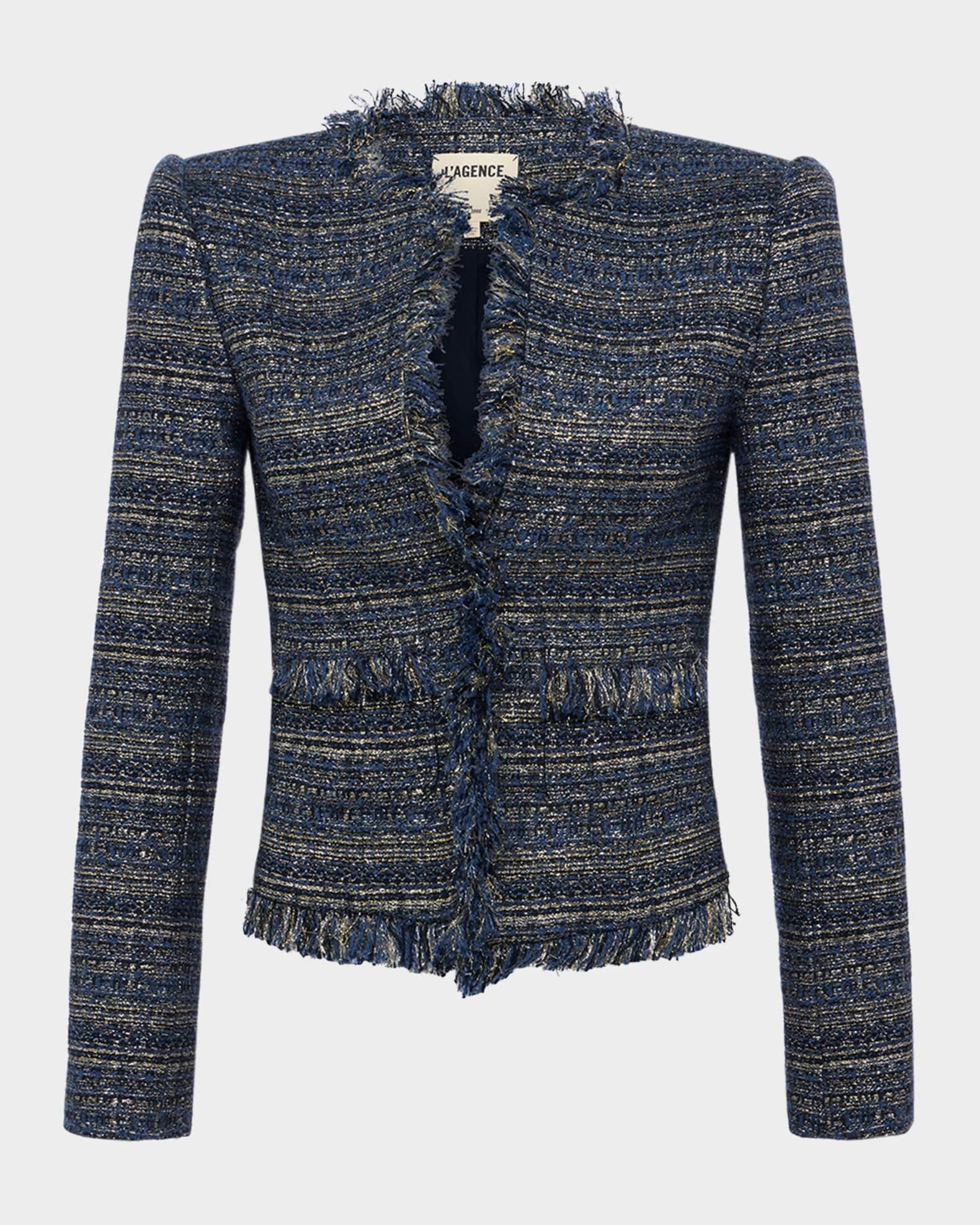 Angelina Metallic Tweed Jacket Product Image