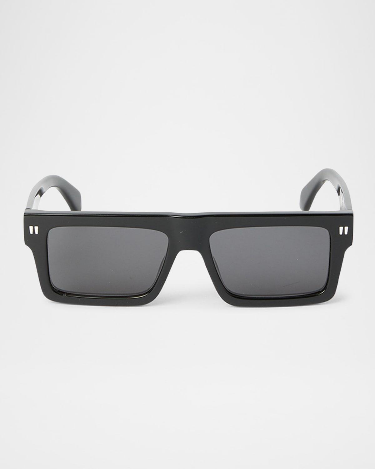 Mens Chandler Acetate Rectangle Sunglasses Product Image
