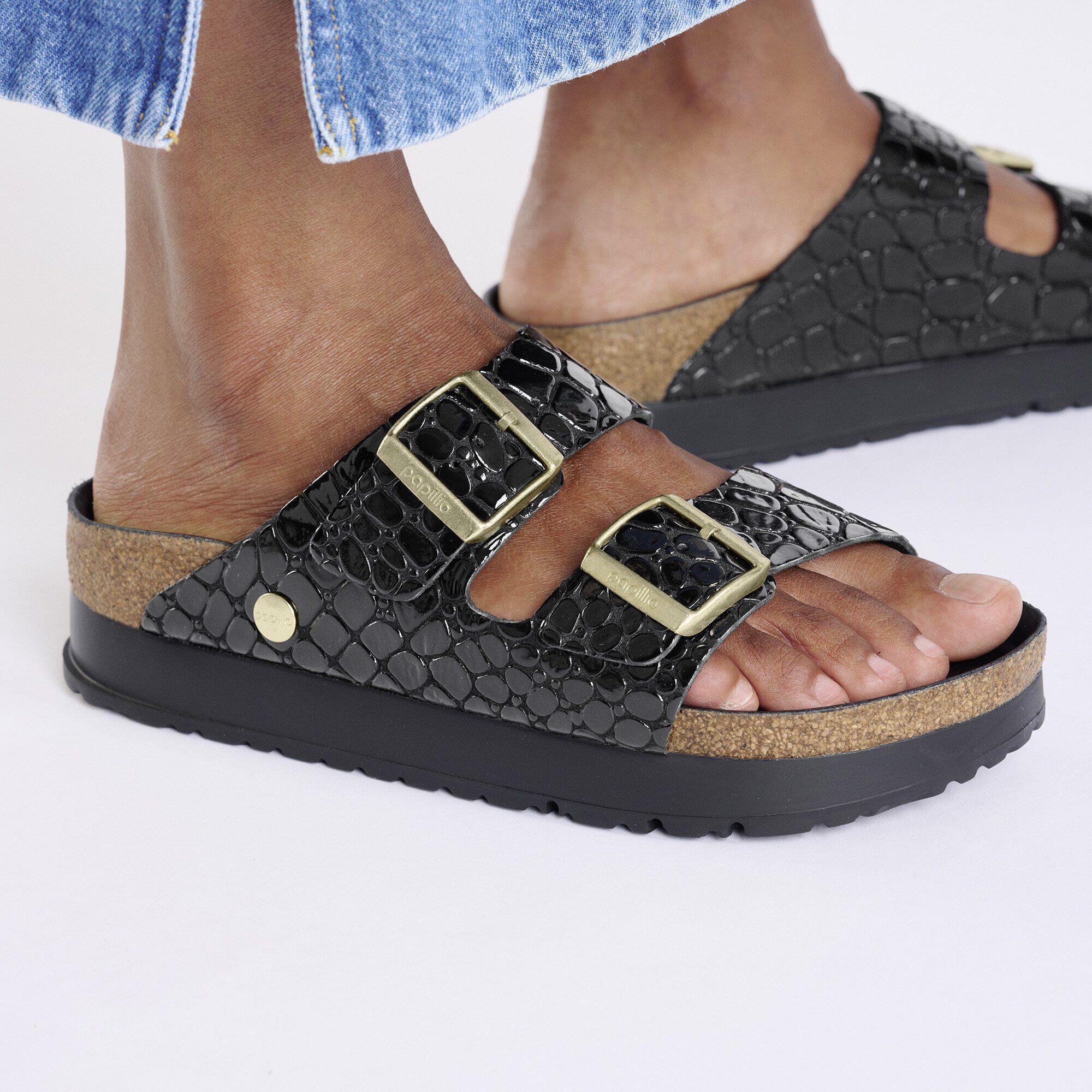 Arizona Flex Platform Leather Patent Black Product Image