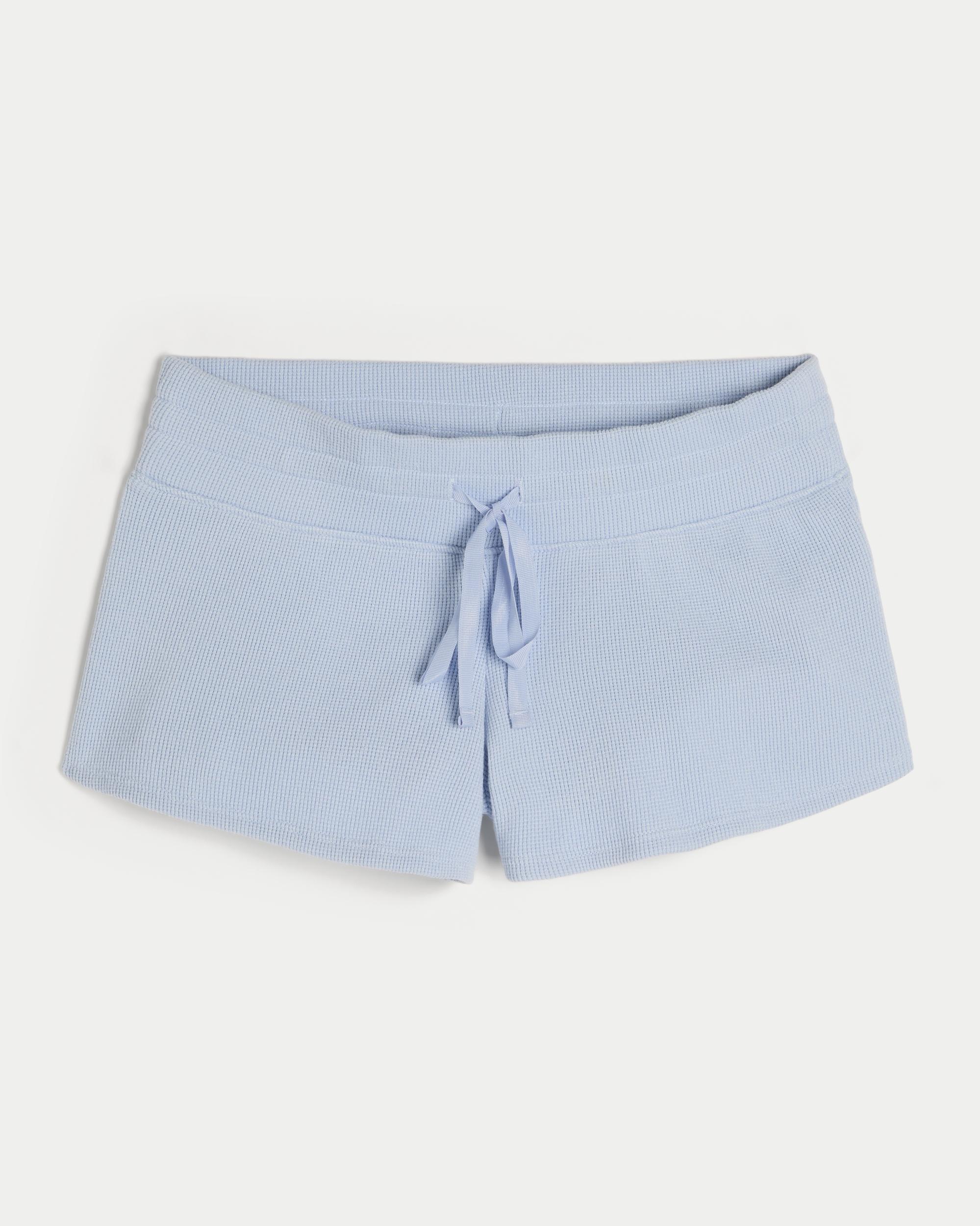Gilly Hicks Cozy Waffle Mini Shorts Product Image