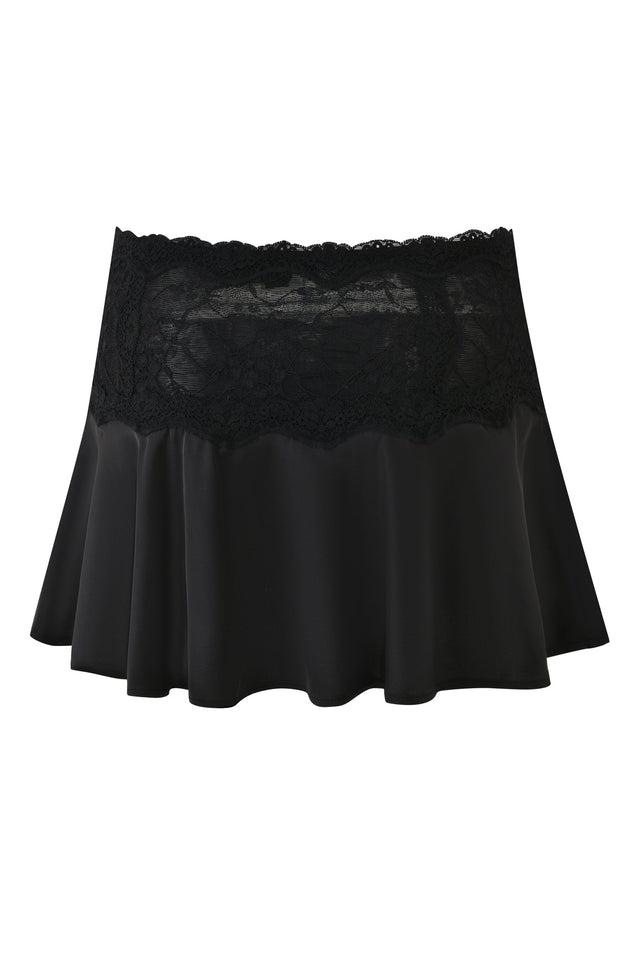 ASHLING MINI SKIRT - BLACK Product Image