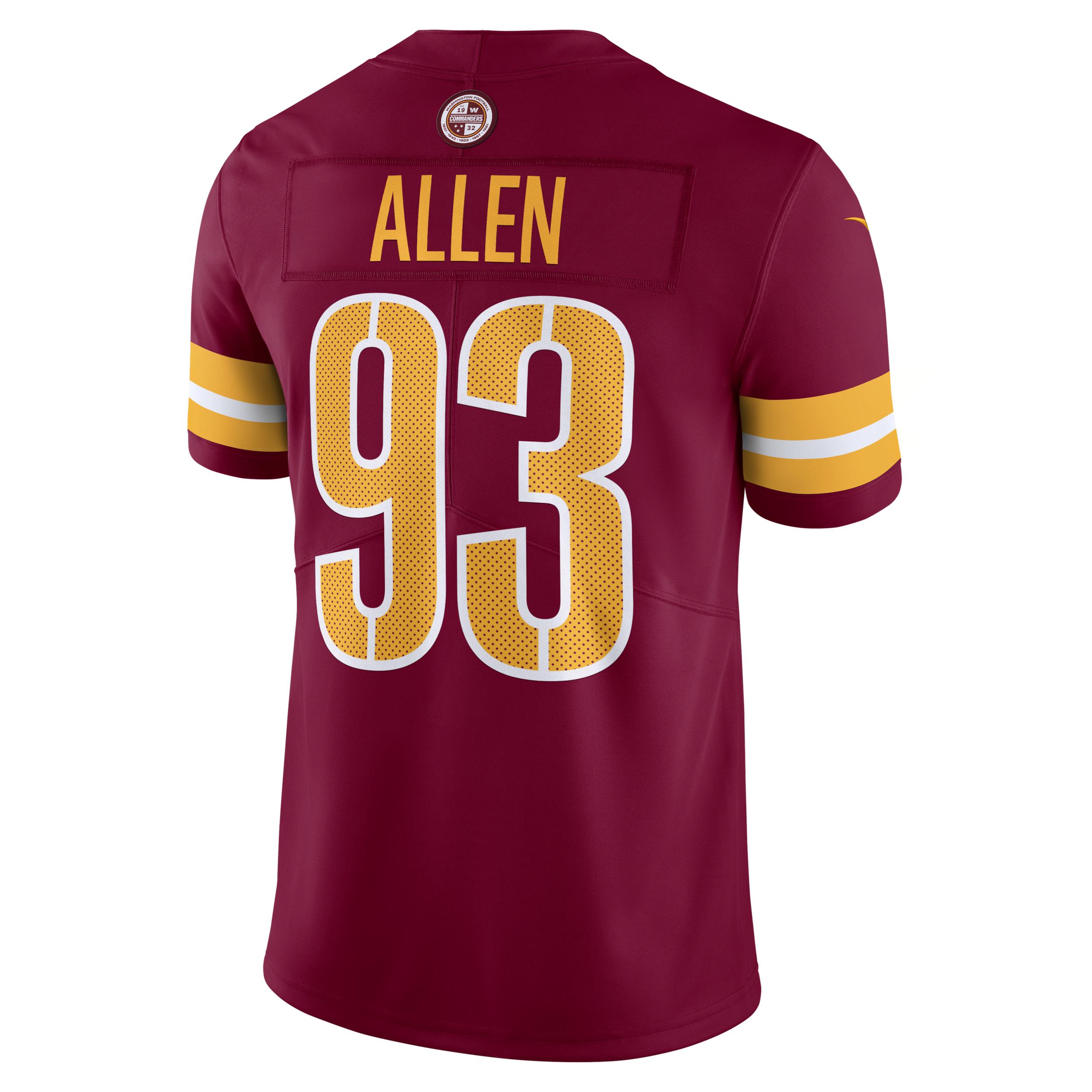 Jonathan Allen Washington Commanders Nike Mens NFL Limited Jersey | 32NM03T99EF-ZZ0 Product Image