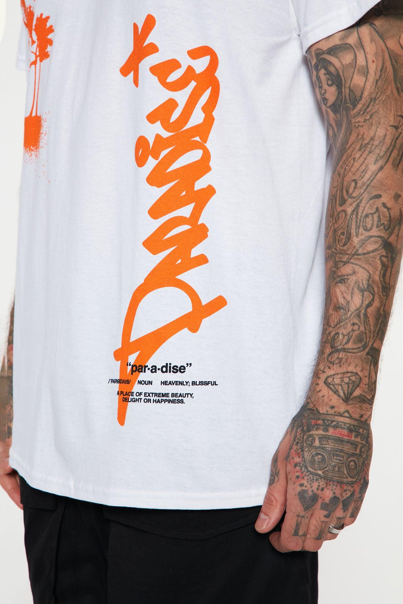 Paradise State Of Mind Short Sleeve Tee - White Product Image