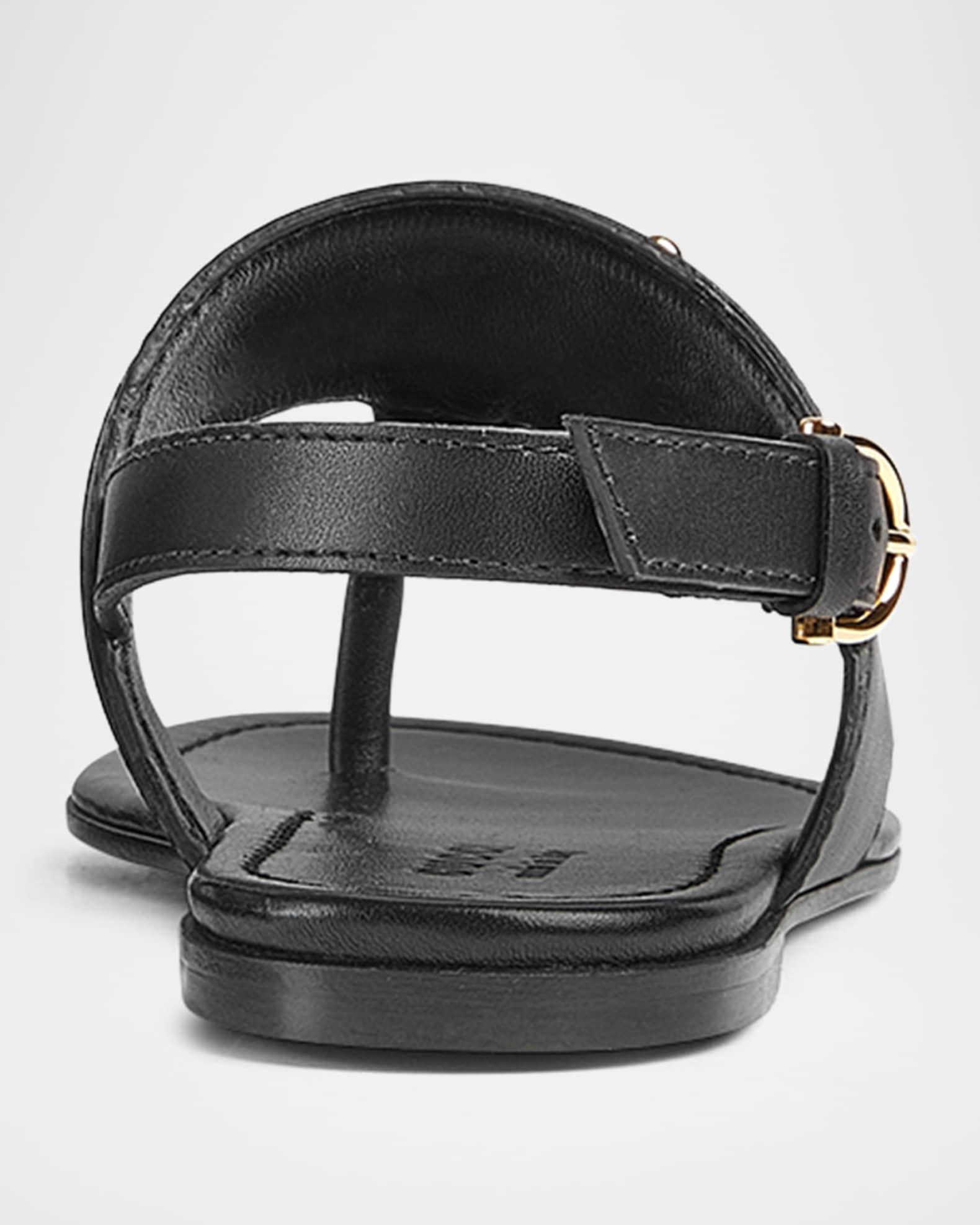 Horsebit Thong Slingback Sandals Product Image