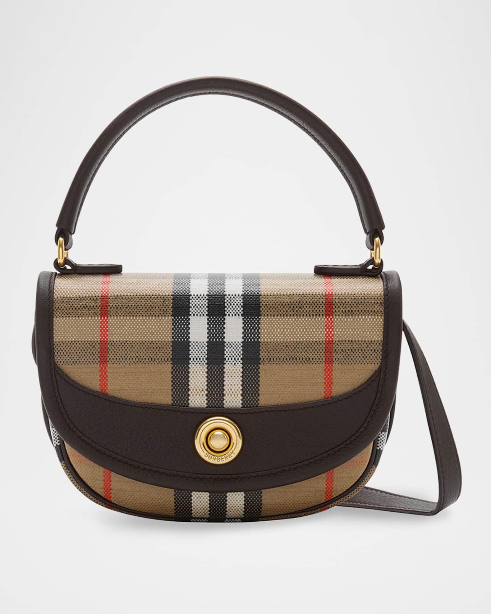 Highlands Check Jacquard Top-Handle Bag Product Image
