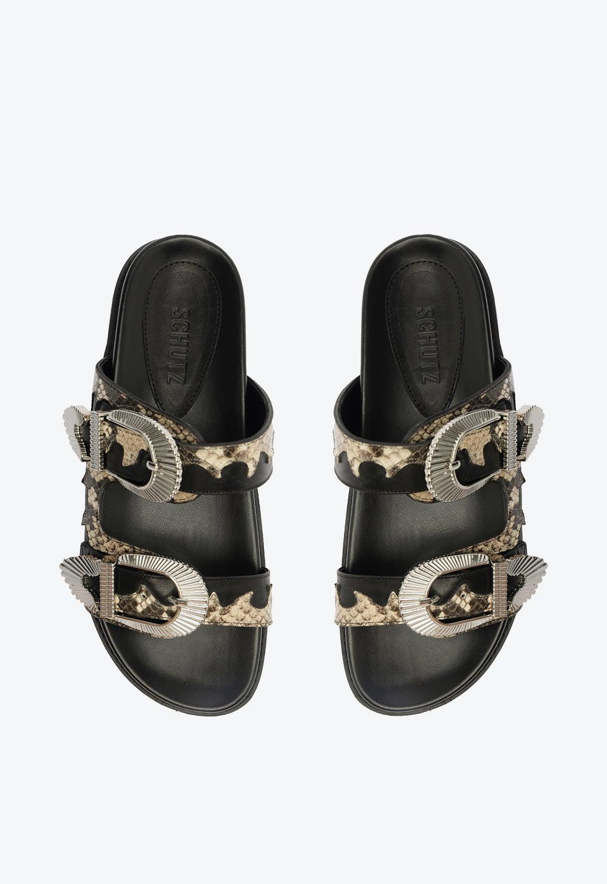 Harper Sporty Leather Sandal Female Product Image