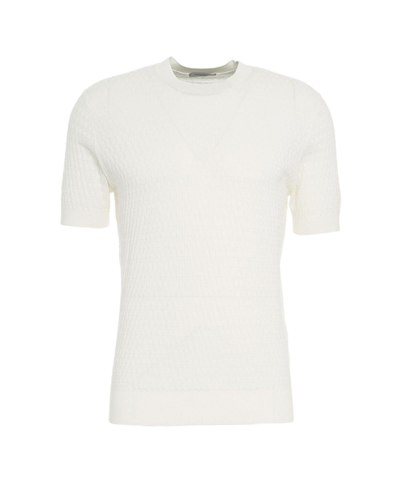 T-shirt with honeycomb structure Product Image