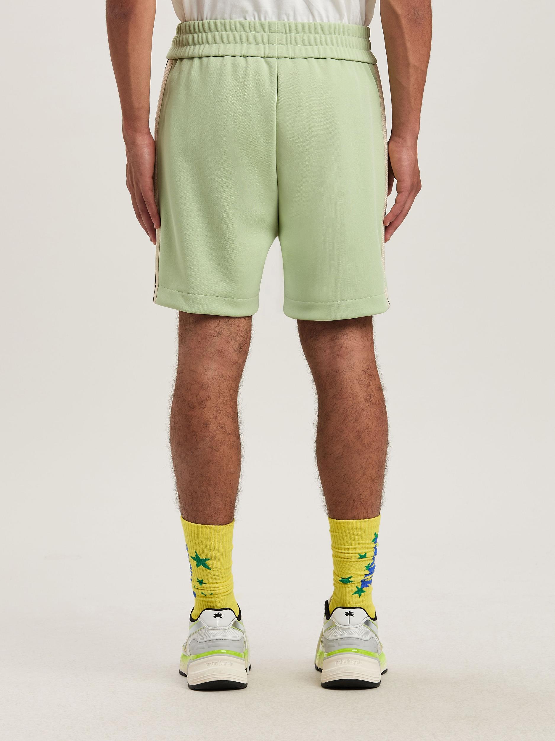 CLASSIC LOGO TRACK SHORTS FOREST GREEN - Product Image