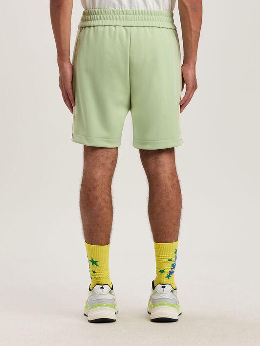 CLASSIC LOGO TRACK SHORTS FOREST GREEN - Product Image