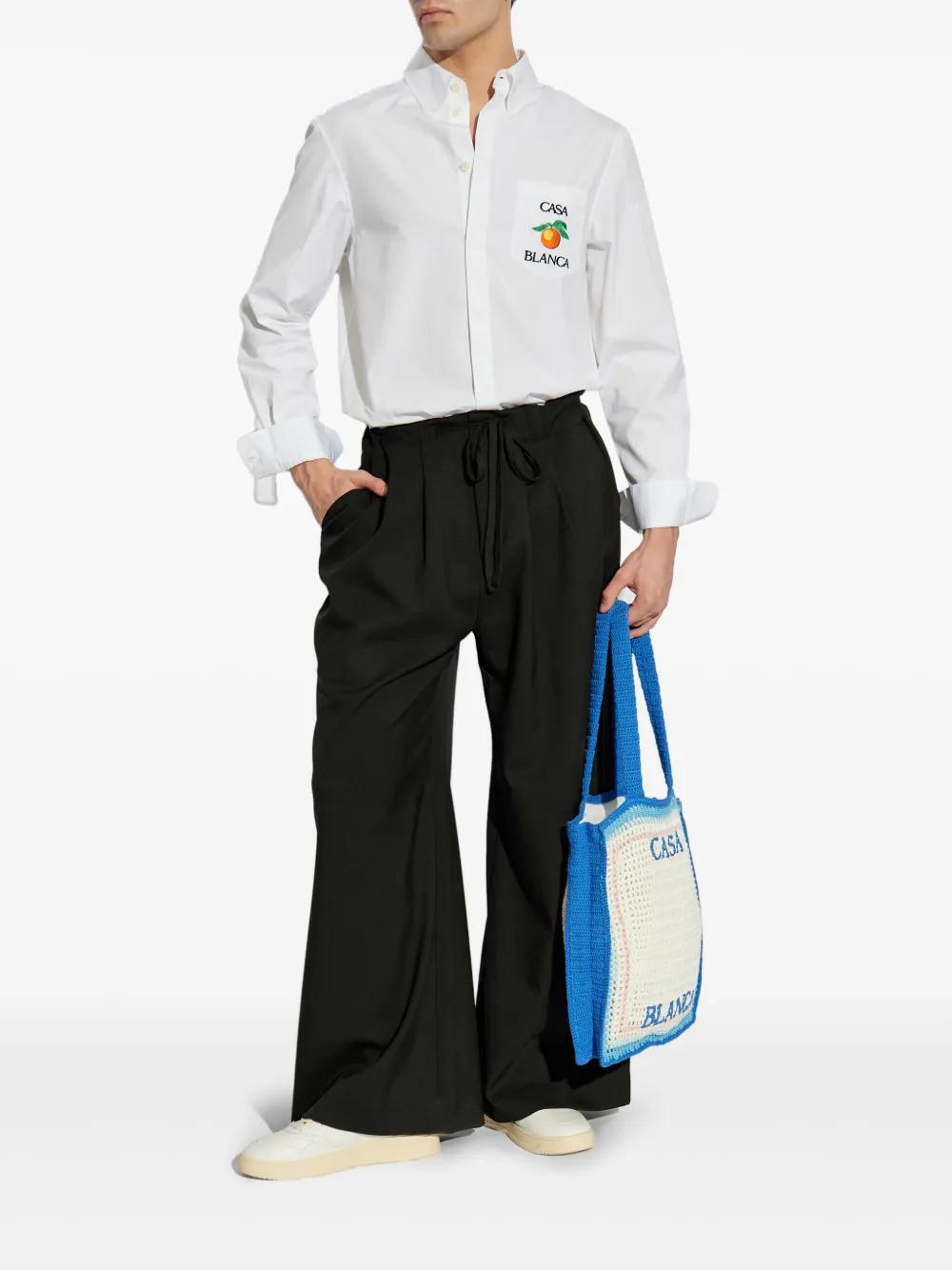 embroidered shirt Product Image