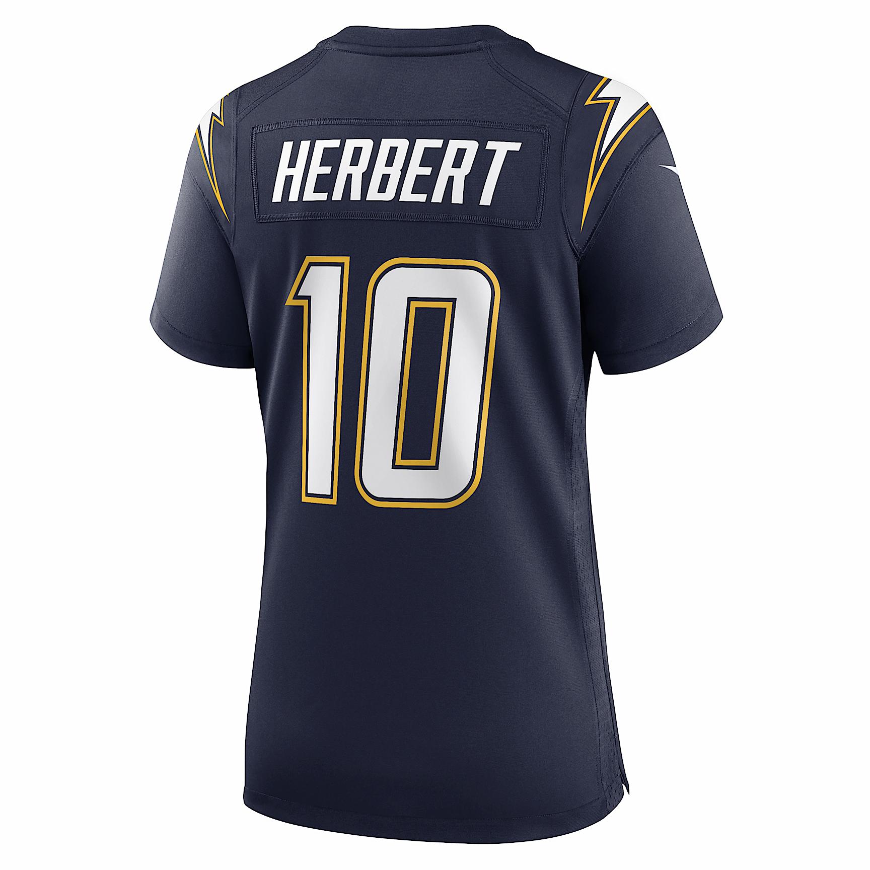 Justin Herbert Los Angeles Chargers Womens Nike Womens NFL Game Jersey | 67NW0FAK97F-JZ6 Product Image