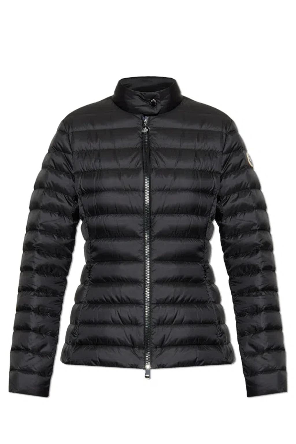MONCLER Polyamide Igelle Jacket High Collar Quilted In Black Product Image