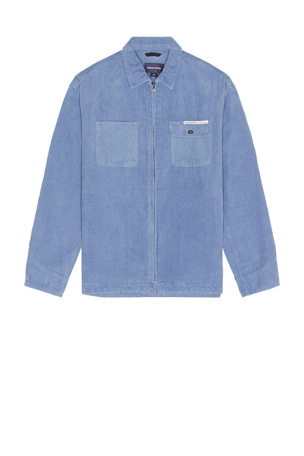 Washed Corduroy Zip Jacket Product Image