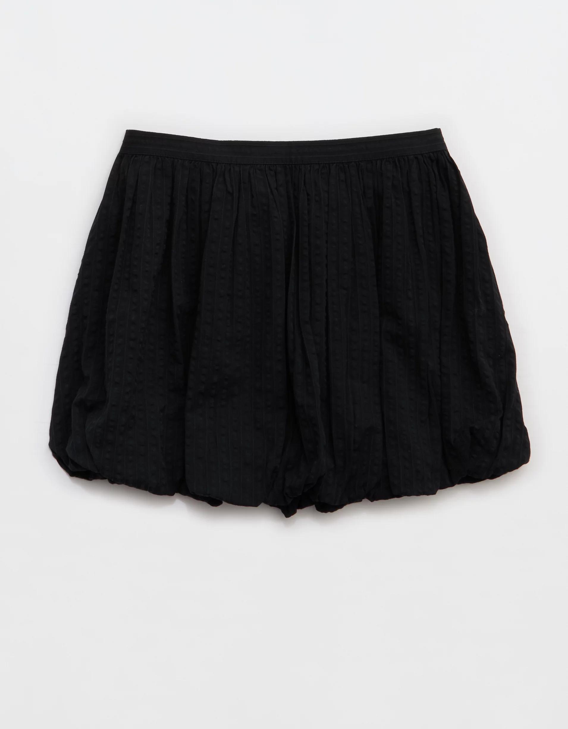 Aerie Seersucker Bubble Mini Skirt Women's Product Image