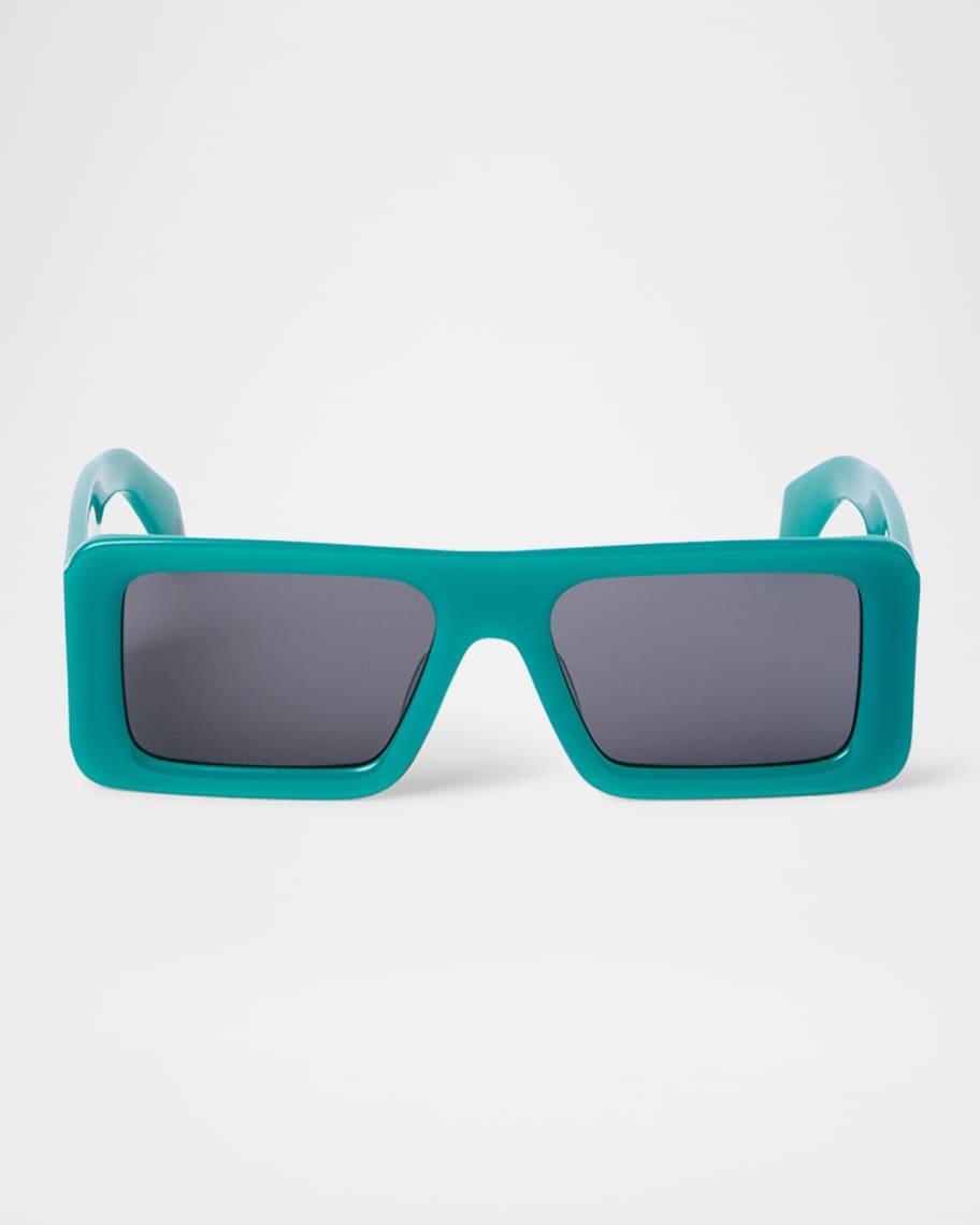 Mens Troy Acetate Rectangle Sunglasses Product Image