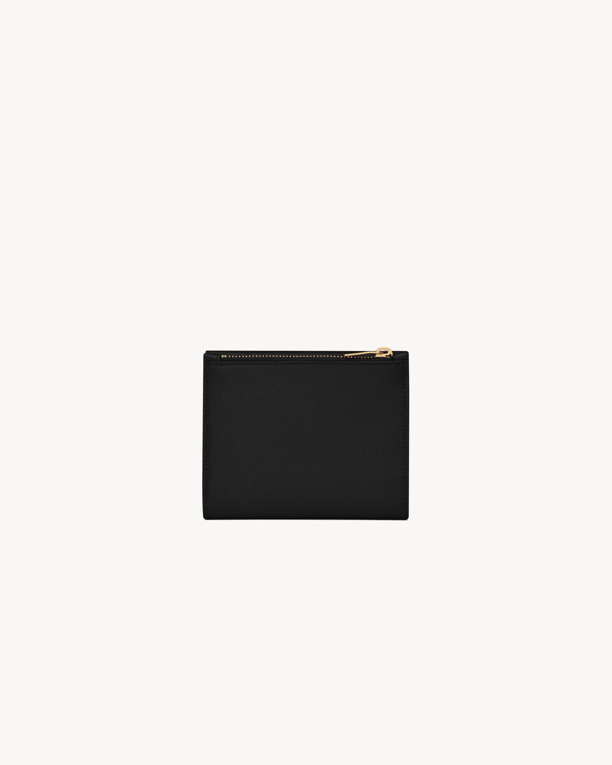 TINY CASSANDRE EAST/WEST WALLET IN GRAINED LEATHER Product Image