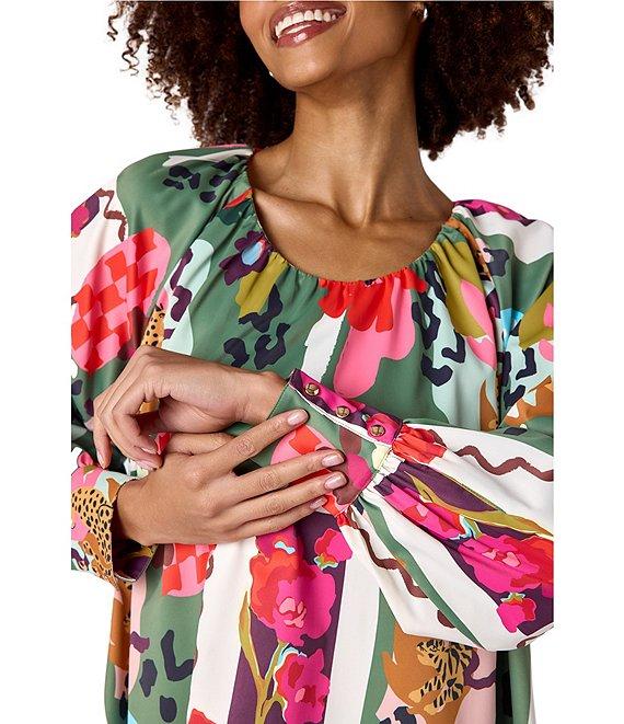 CROSBY by Mollie Burch Bentley Long Sleeve Crew Neck Mini Dress Product Image