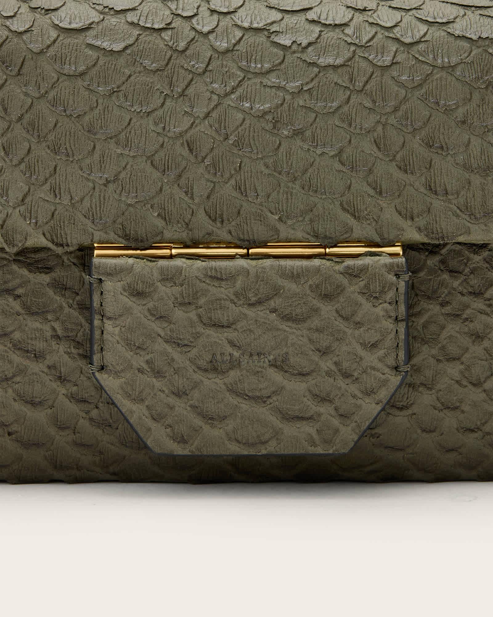 Jupiter Snake Effect Leather Crossbody Bag Product Image