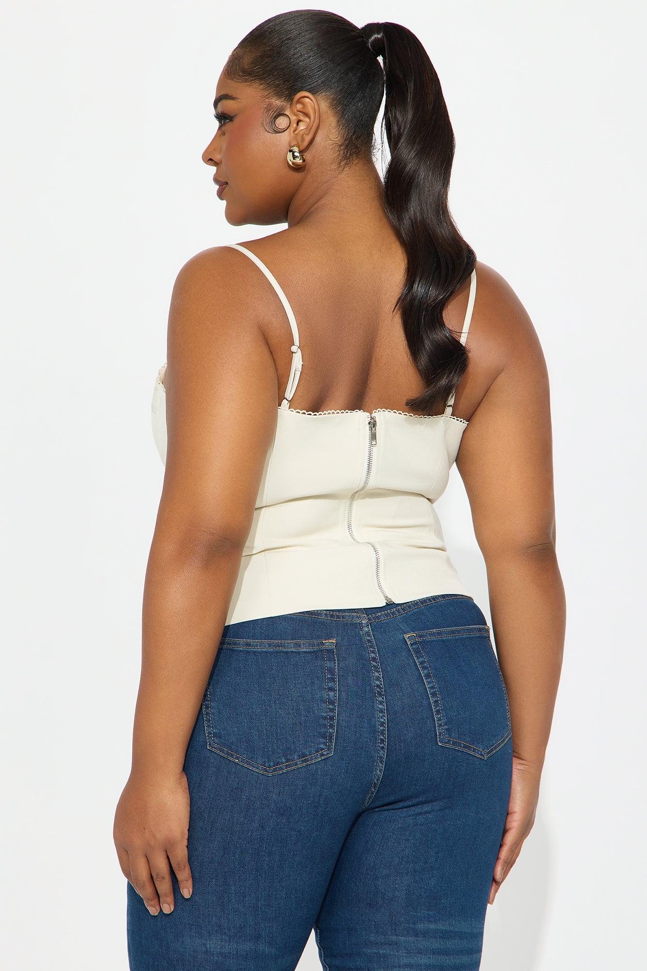 Feeling Cute Cami Top - Cream Female Product Image