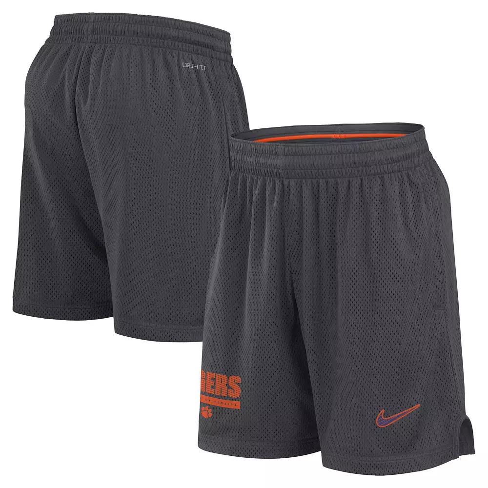 Men's Nike Anthracite Duke Blue Devils 2024 Sideline Mesh Shorts, Size: 2XL, Grey Product Image