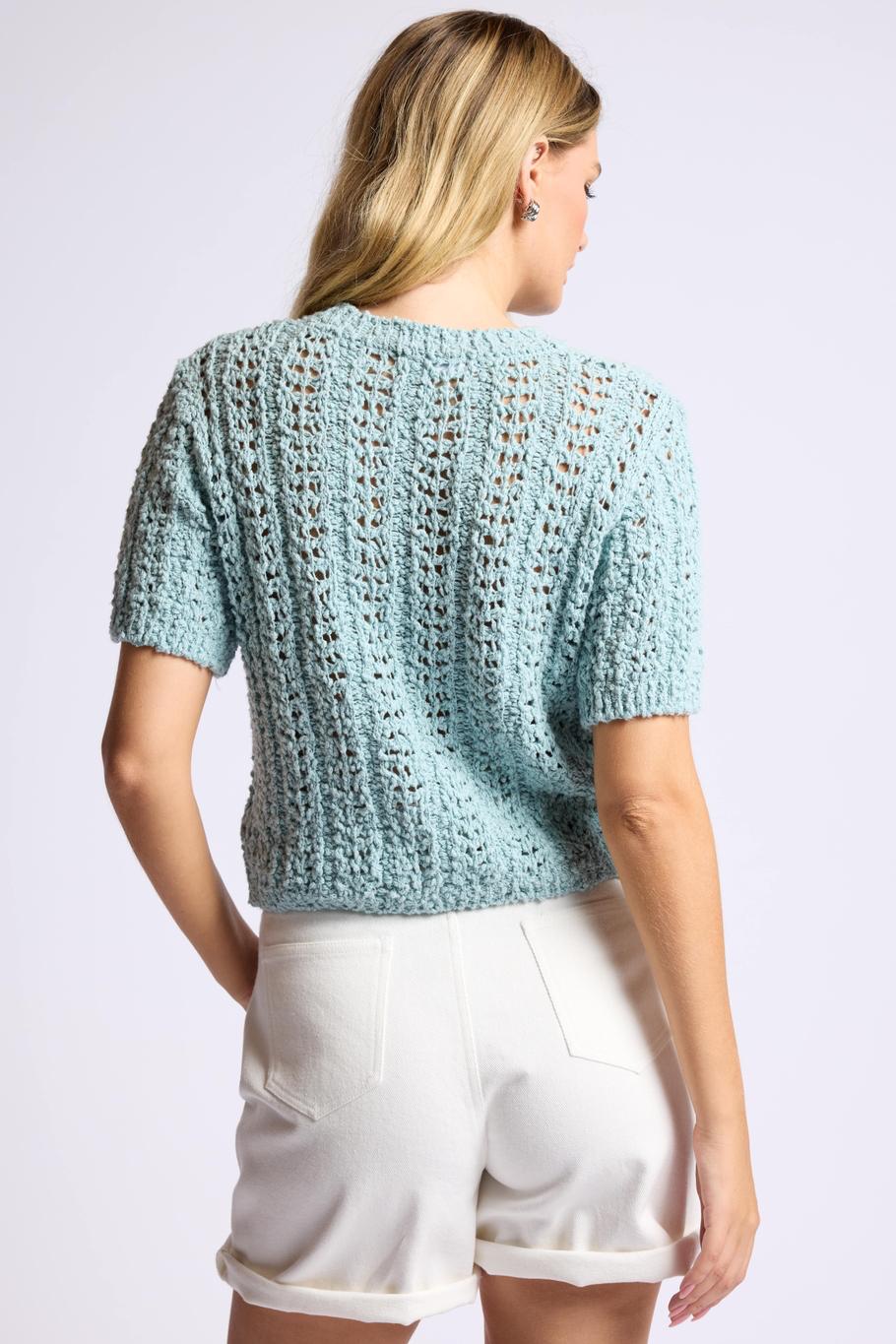 Peruse Short Sleeve Sweater Product Image