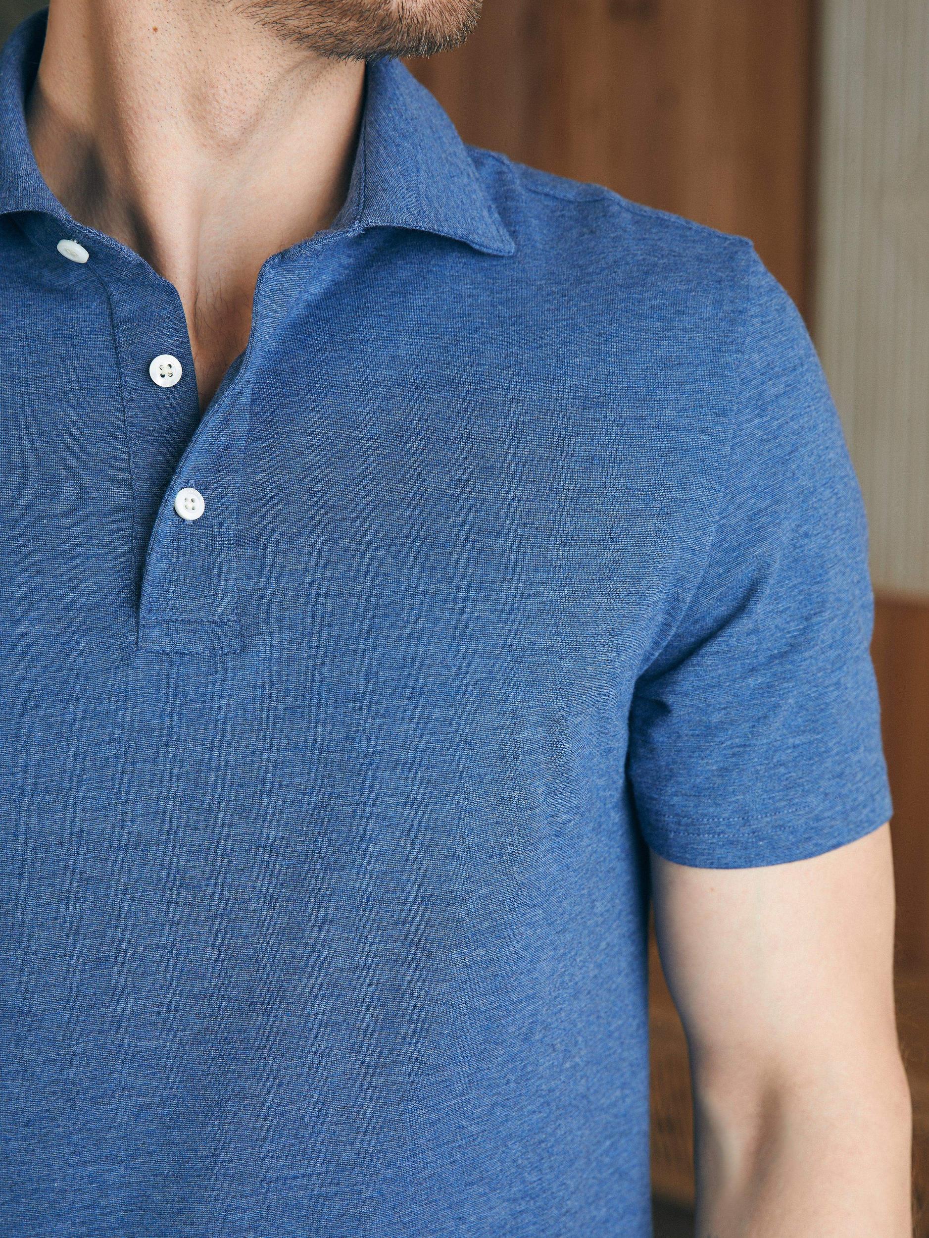 Short-Sleeve Movement™ Polo Shirt - Sea Navy Heather Male Product Image
