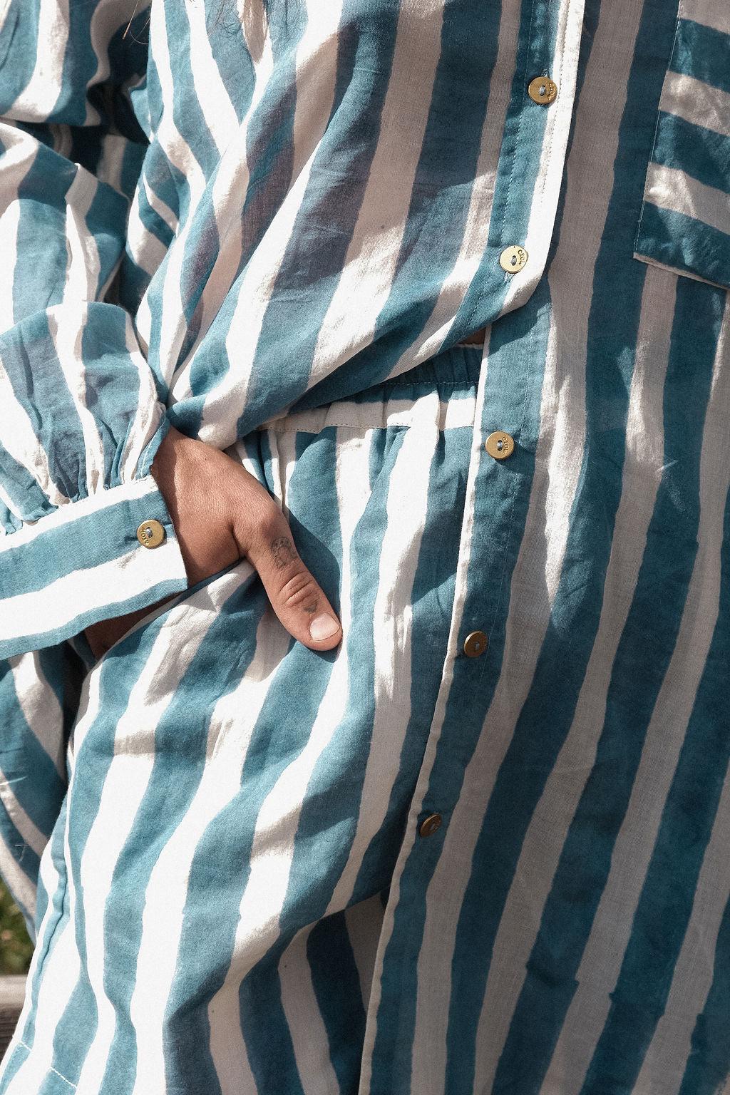 Summer Blue Artist Smock Product Image