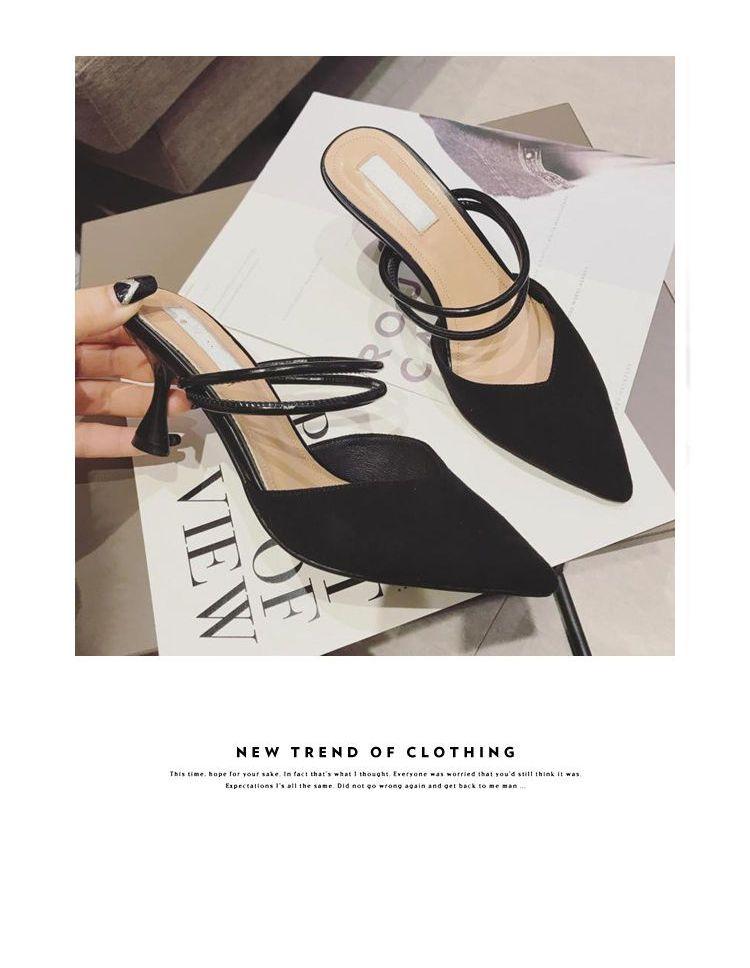 Pointy Toe Kitten Heel Sandals Product Image