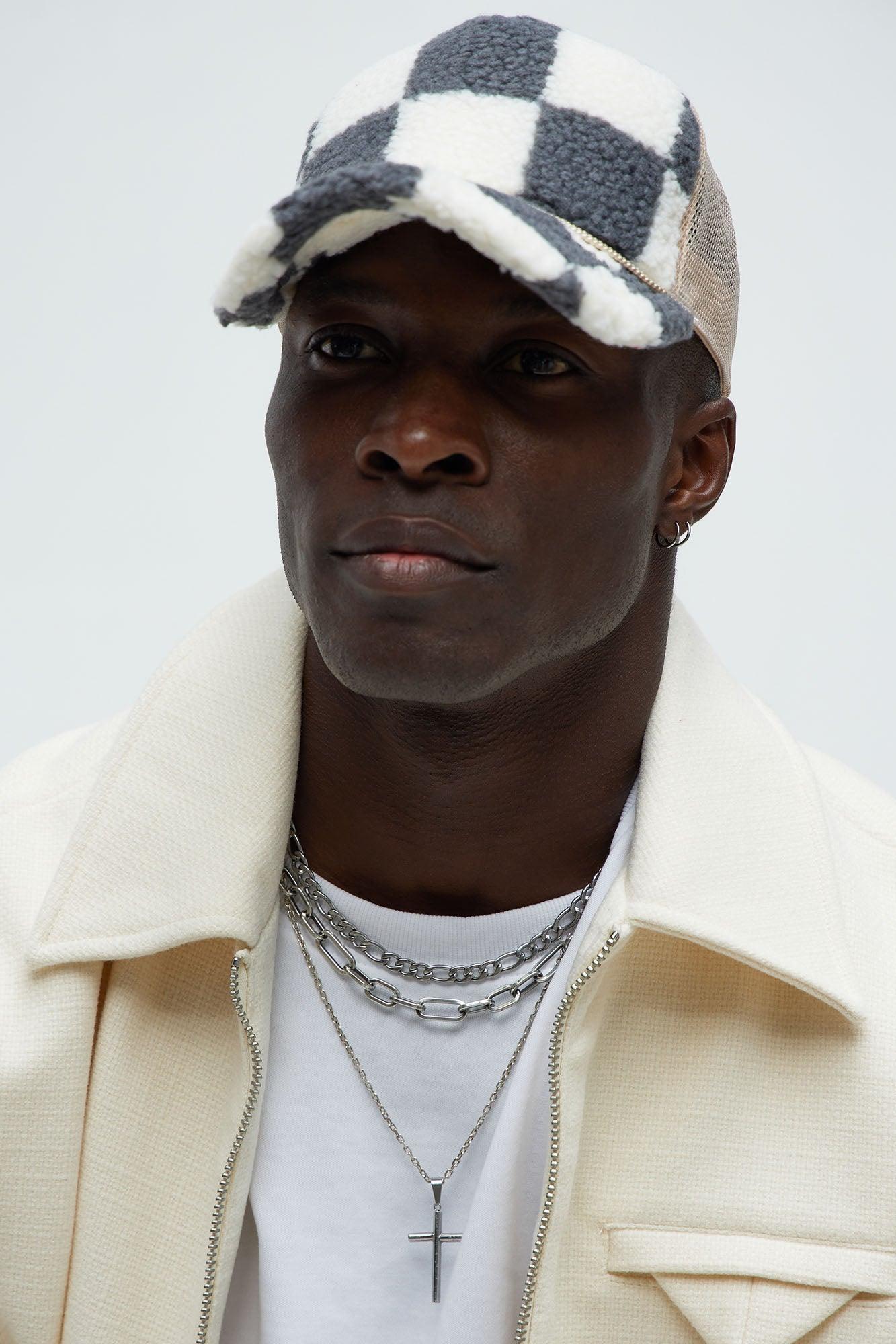 Raceway Sherpa Snapback Hat - Grey/combo Product Image