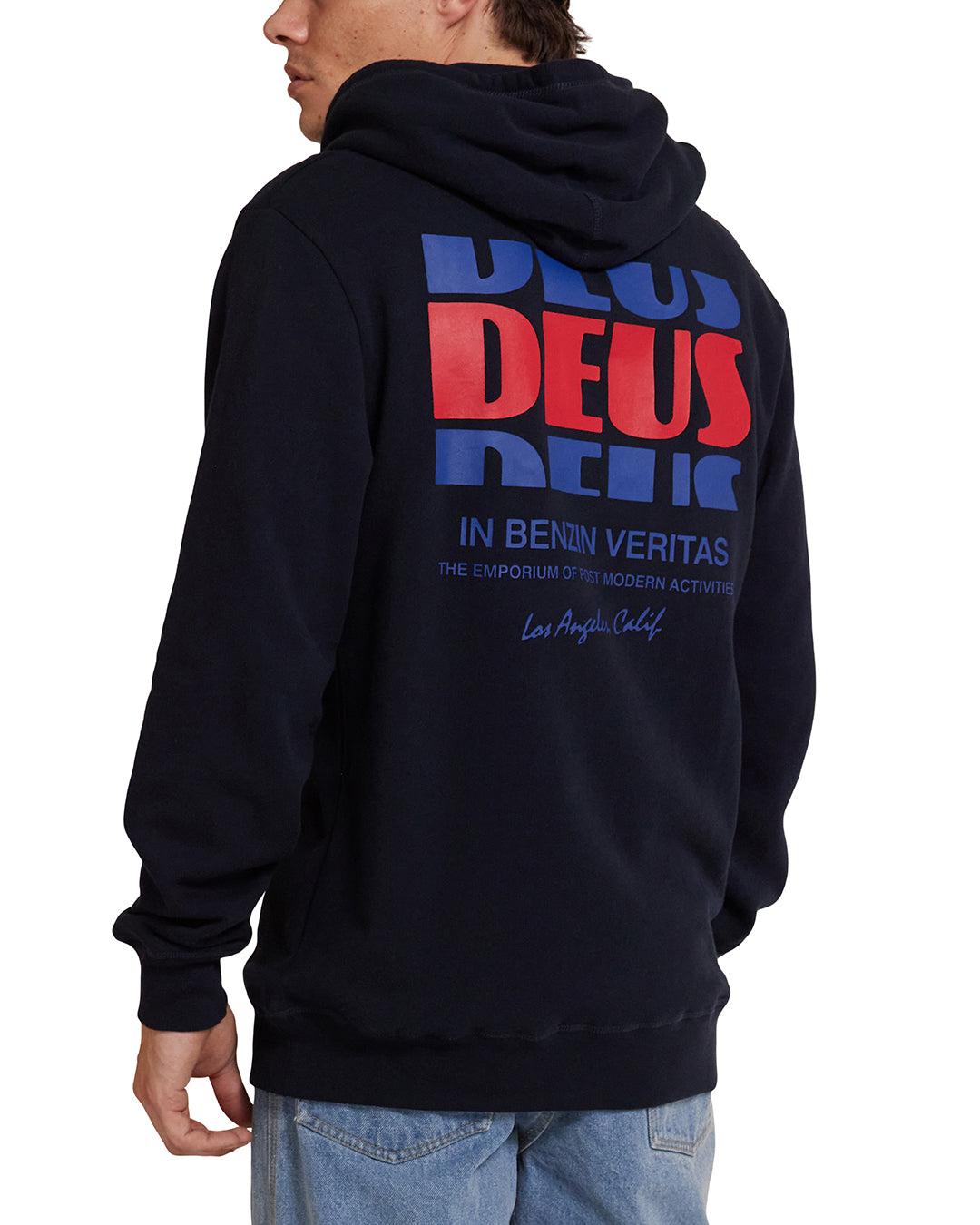 Cruising Deus Hoodie - Navy Product Image