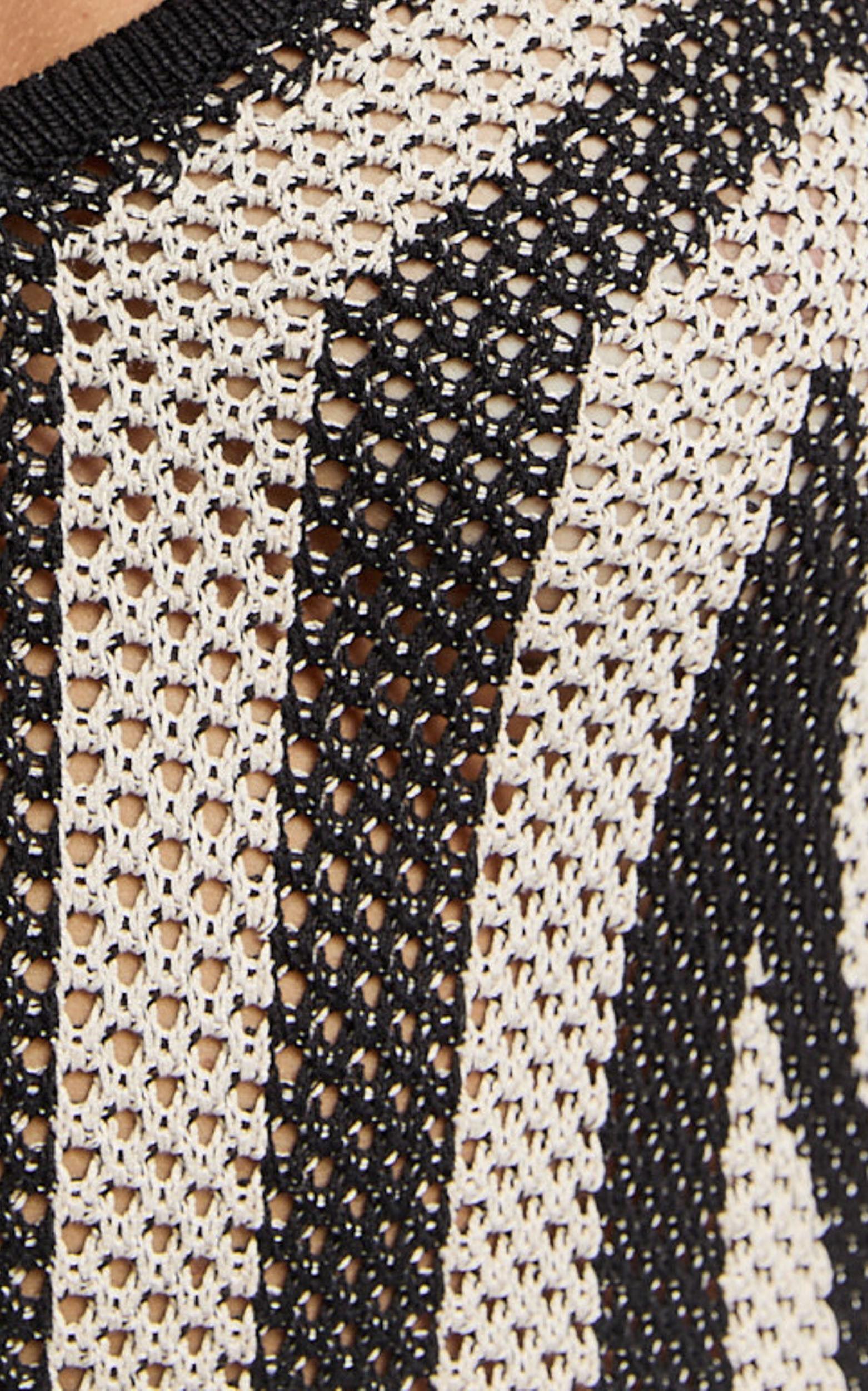 Seven Wonders - Ziggy Midi Dress in Black/Sand Product Image