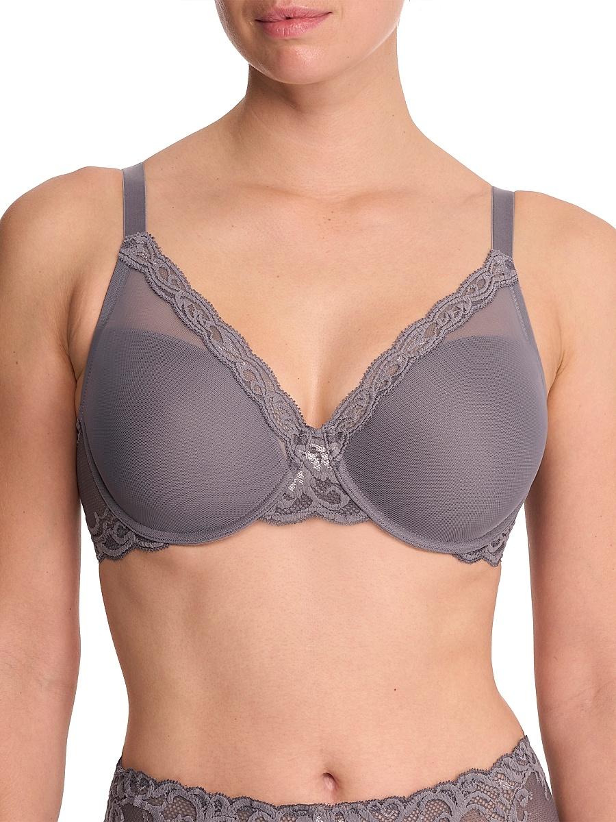 Womens Feathers Full Figure Plunge T-Shirt Bra Product Image