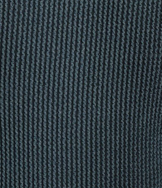 Moa Moa Long Sleeves V-Neck Urban Rib Top Product Image