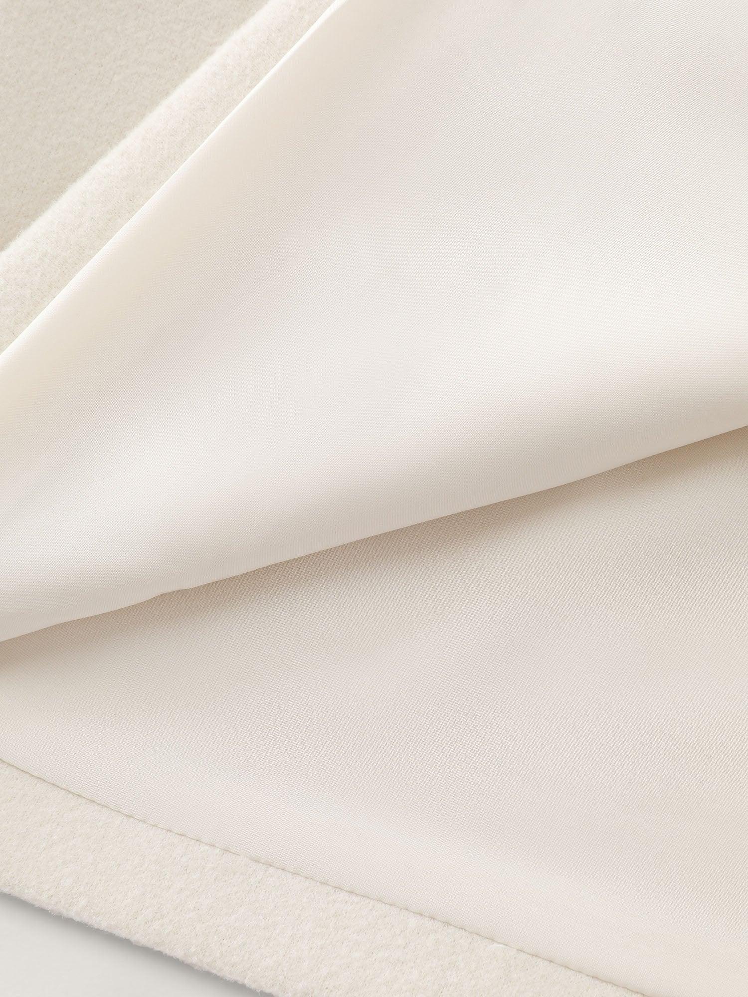 Belted Lapel Collar Double Button Coat Female Product Image