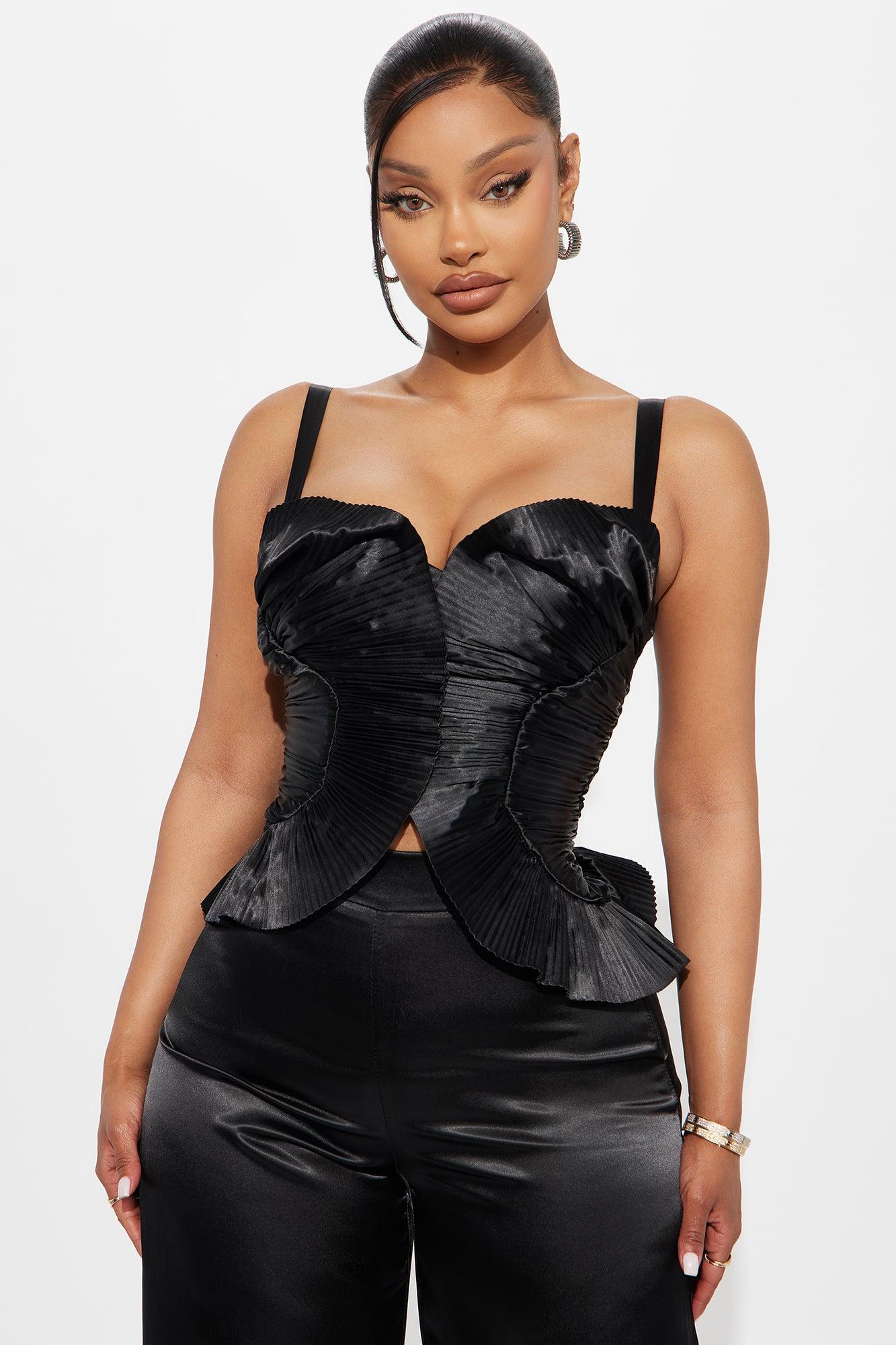 Commanding Attention Pant Set - Black Female Product Image