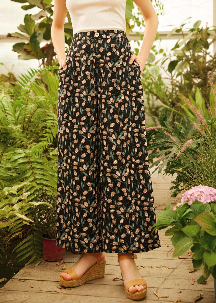 Whispers in the Garden Palazzo Pants Product Image
